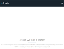 Tablet Screenshot of 4-roads.com